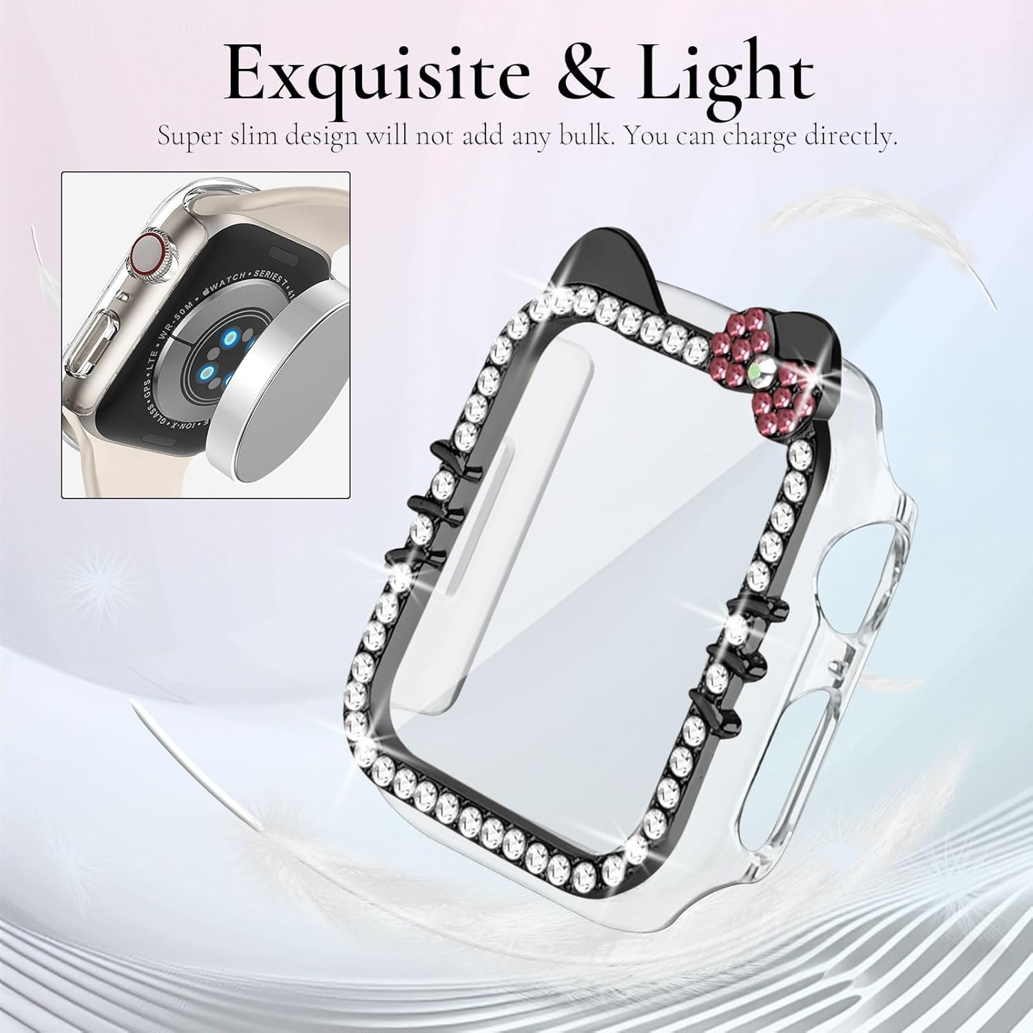 For Apple Watch 11 /10 42MM 46MM Hard Case iWatch Gel Case Protector For Apple Watch 11 /10 42MM 46MM Hard Case iWatch Gel Case Protector